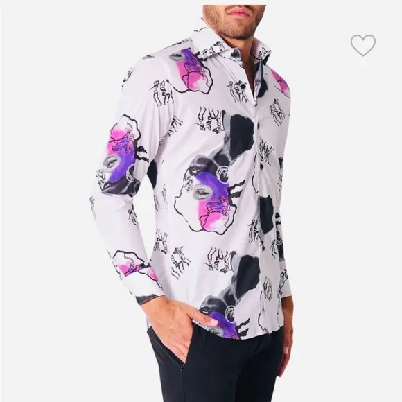 bertigo dress shirts Bertigo Shirt | David White Leaf Shirt